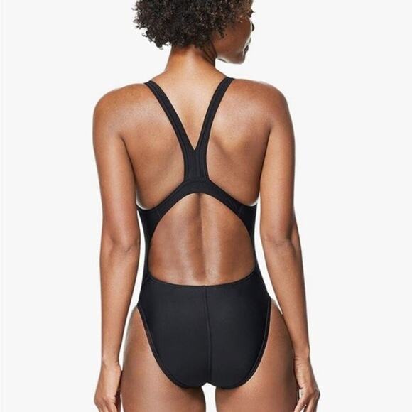 Speedo Pro LT One Piece Swimsuit Women's 6/32 Team Black NWT - Picture 2 of 8
